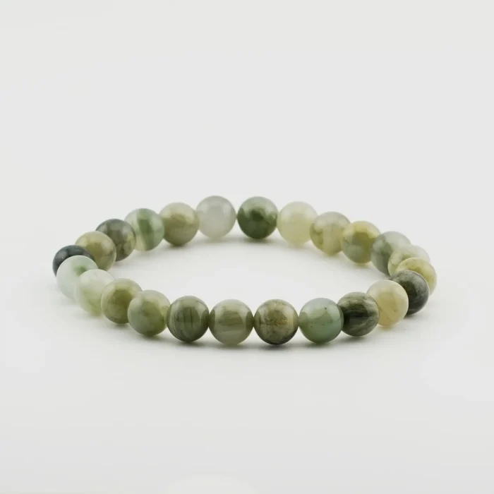 Green Rutilated Jasper Bracelet 8MM