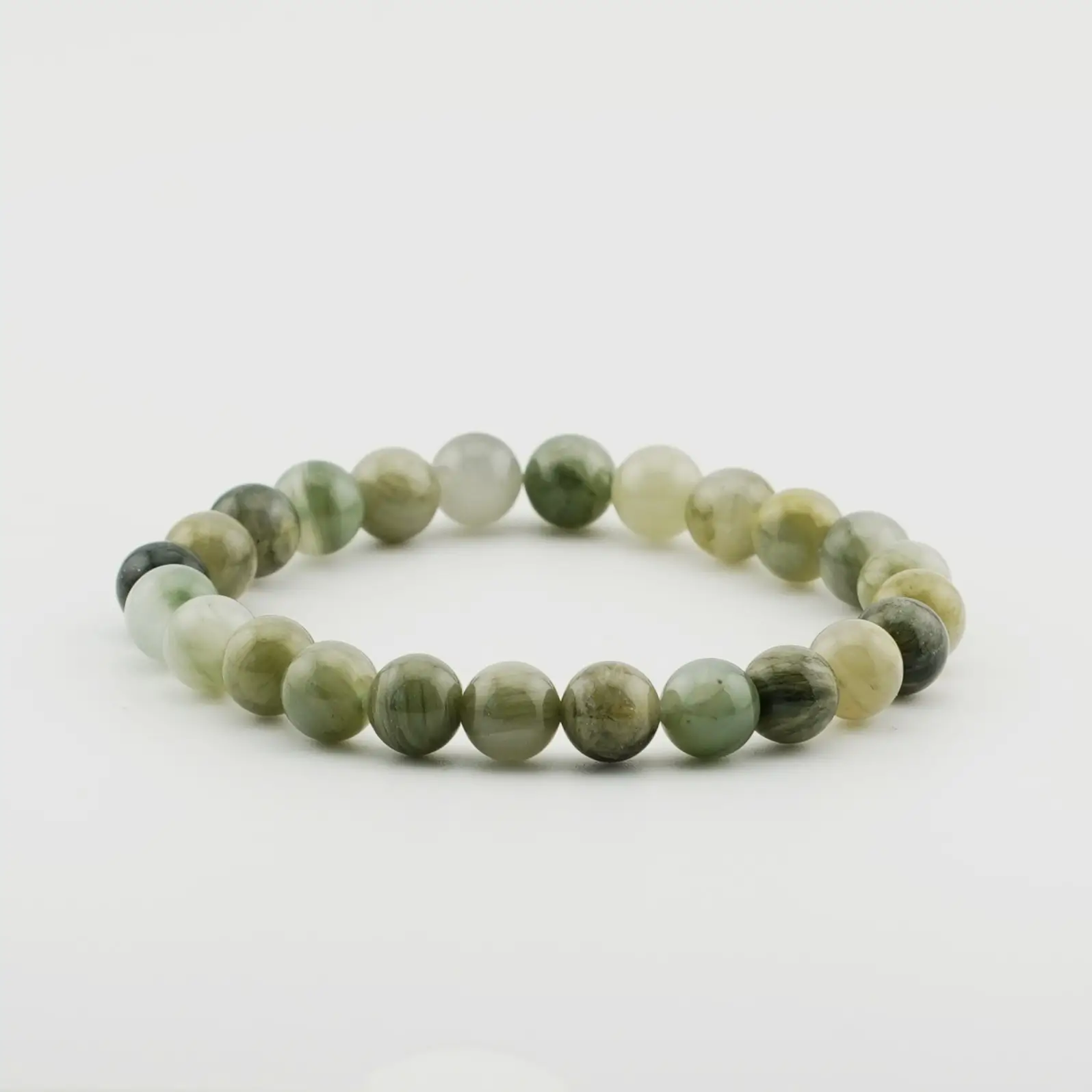 Green Rutilated Jasper Bracelet 8MM