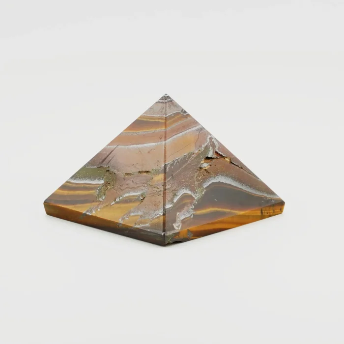 Iron Tiger Eye Pyramid Weight 208GM Iron Tiger Eye Pyramid Weight 208GM