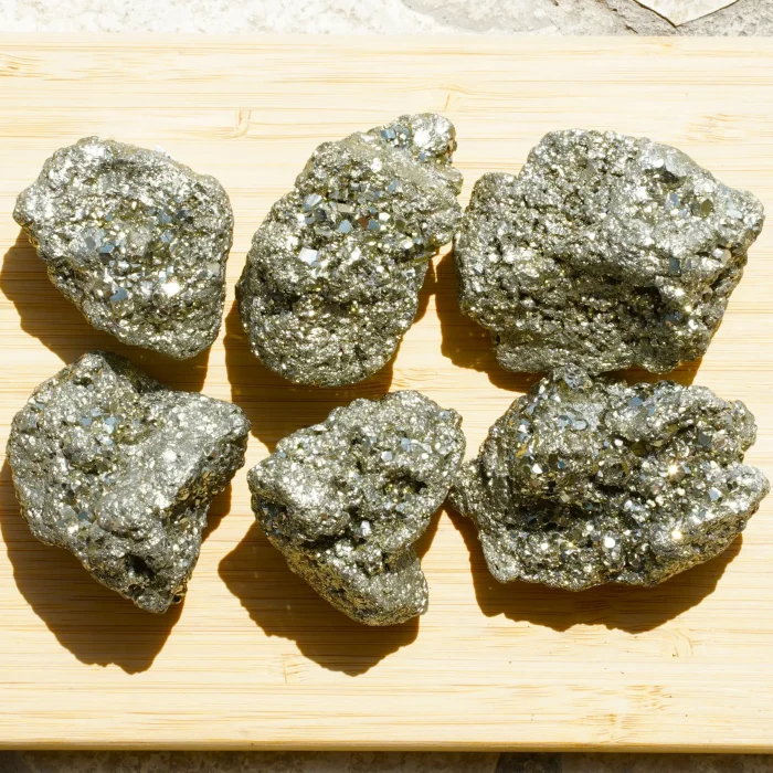Pyrite Cluster Weight 130 GM to 180 GM