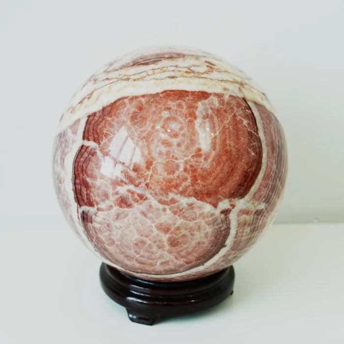 Rhodochrosite Sphere Weight 16KG