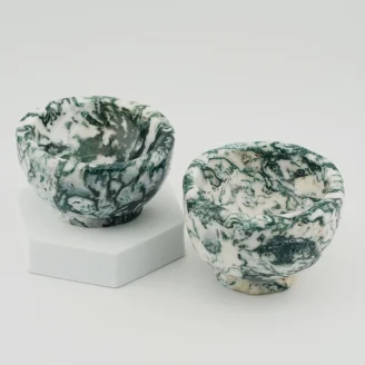 Tree Agate Bowl Size 3 Inches